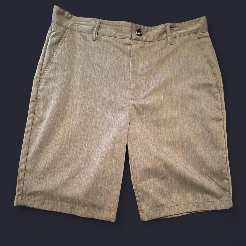 Faded-glory Men's Brown and Grey Shorts